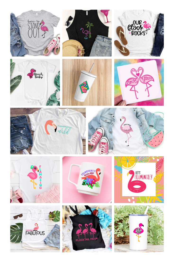 flamingo svg files